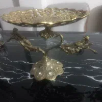 میوه خوری و شیرینی خوری برنز|ظروف سرو و پذیرایی|تهران, خاک سفید|دیوار