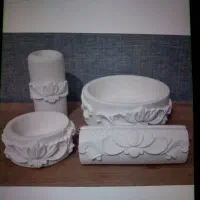 سنگ مصنوعی .بیس خام و رنگ شده|صنایع دستی و سایر لوازم تزئینی|رشت, معلولین|دیوار