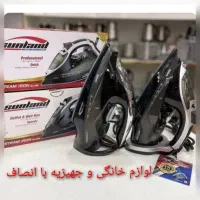 اتو بخار حرفه‌ای 3000W کف سرامیک SL287 سانلند+۲س‌ض
