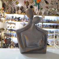 گوریل پولیشی مجسمه شاه و ملکه گلدان پتینه جاجواهری|اسباب‌بازی بچه|قم, سراجه|دیوار