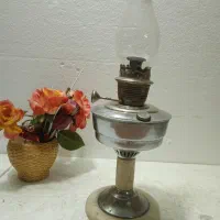 چراغ گردسوز برنزی نفتی قدیمی و کلکسیونی آنتیک