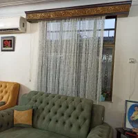 فروش ۲ عدد کتیبه و ۲ عدد پرده دانتل|پرده، رانر، رومیزی|املش, |دیوار