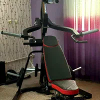 دستگاه بدنسازی به همراه میز پرس مدرج