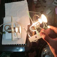 چراغ دیواری یا سقفی|لوستر و چراغ آویز|شیراز, مسلم|دیوار