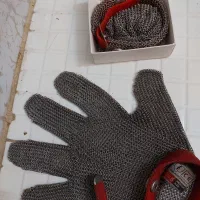 دستکش فلزی قصابی ضدبرش