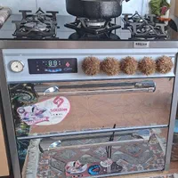 بوفه ،ساعت ایستاده ،اجاق گاز،ایینه و شمعدان|بوفه، ویترین، کنسول|تاکستان, |دیوار