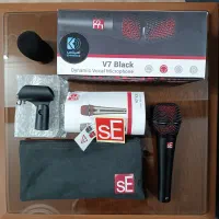 میکروفن se مدل v7 black