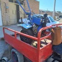 شخم زدن زمین با دستگاه تیلر و امور باغبانی|خدمات باغبانی و درختکاری|آبادان, |دیوار