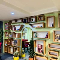 فروش کتابخانه سیار و کتابخانه کاملا نو چند قسمتی