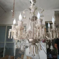 لوسترباکارات دوطبقه ۲۶ شاخه|لوستر و چراغ آویز|تهران, صفاییه (چشمه علی)|دیوار