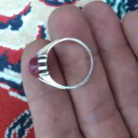 انگشتر نقره یاقوت .|جواهرات|قزوین, |دیوار