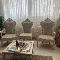 مبل ۹نفر در حد نو|مبلمان خانگی و میز عسلی|شاهین‌شهر, شهرک پردیس|دیوار
