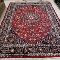 دو تخته فرش لاکی دستباف سالم