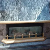 بخاری شومینه ورق سنگین و زخیم|بخاری، هیتر، شومینه|فردوس (خراسان), |دیوار