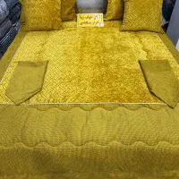 روتختی ۱۰ تیکه مخمل پنلی عروس