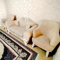 فروش یک سرویس مبل راحتی درحدنو|مبلمان خانگی و میز عسلی|پیشوا, |دیوار