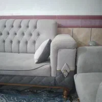 یک دست مبل  هفت نفره  در حد نو هست