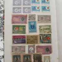 یک عد قاب عکس شاه زنش وپسرش ویک البوم تمبرشاهی|کلکسیون سکه، تمبر، اسکناس|رشت, نظری|دیوار