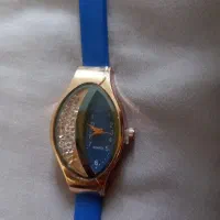 ساعت کوارتز زنانه آبی یواش