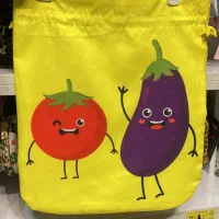 کیسه سبزی آتشاب، طرح سبزیجات خندان، تک و عمده|سفره، حوله، دستمال آشپزخانه|تهران, بازار|دیوار