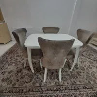 میز غذاخوری ۴ نفره|میز و صندلی غذاخوری|مشهد, کشف|دیوار