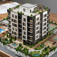 واحدآپارتمان لوکس درحال ساخت