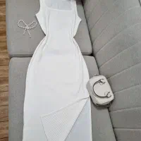 ماکسی یقه خشتی چاکدار پرطرفدارمون