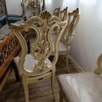 صندلی پلیمری|میز و صندلی غذاخوری|قم, قلعه کامکار|دیوار