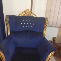 مبلمان کلاسیک چوپ پارچه مخمل میز عسلی و جلو مبلی|مبلمان خانگی و میز عسلی|اصفهان, شیخ اشراق|دیوار