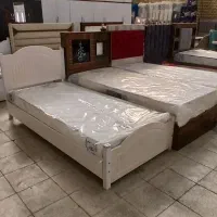 تخت خواب تک نفره|تخت و سرویس خواب|کاشان, شهرک صنعتی کویر|دیوار