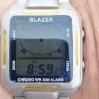 ساعت عتیقه دو زمانه بارنگ مرغوب واستیل بلازر اصل|ساعت|تبریز, |دیوار