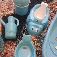 سرویس پلاستیک سیسمونی نونو اصلا استفاده نشده|اسباب و اثاث بچه|نهاوند, |دیوار