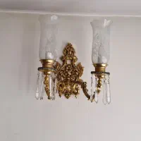 لوستر ۱۰ شاخه + ۳ تا دیواری|لوستر و چراغ آویز|تهران, ولنجک|دیوار