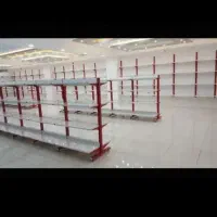 قَفَسِه فلِزیِ صفحهِ تُرک پایه ویتّرین دِکورراکِ|فروشگاه و مغازه|نیشابور, دارایی|دیوار