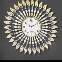 ساعت دیواری آینه ای ، مدل خورشیدی
