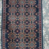 پشتی دستباف اصیل ورامین ذرتی رنگ|فرش|قرچک, باقرآباد|دیوار