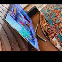 سامسونگ 46 اینچ پایه خرچنگی|تلویزیون و پروژکتور|تبریز, |دیوار