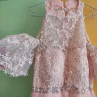 لباس مجلسی ۱بار تن خورده و مانتو مجلسی مزونی