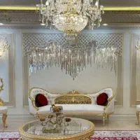 گچبری آیینه پتینه نقاشی کابینت