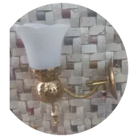 روشنایی گازی برونزی به شرط تضمین رنگ|لوستر و چراغ آویز|کرمانشاه, |دیوار