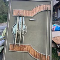 درب پارکینگ آهنی فوق سنگین لاهیجان