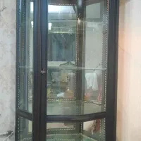 بوفه سالم داخل ایینه|بوفه، ویترین، کنسول|ساری, |دیوار