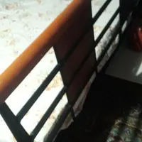 تخت چوبی فلزی عالی|تخت و سرویس خواب|رشت, چله خانه|دیوار