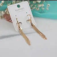 گوشواره ژوپینگ آب طلا کاری شده