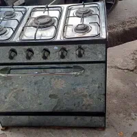 گاز طرح فر صفحه بالاش استیل