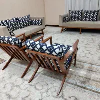 مبل هشت نفره|مبلمان خانگی و میز عسلی|اهواز, شهرک حفاری|دیوار