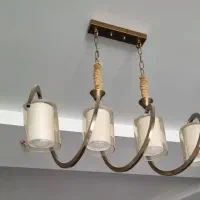 لوستر۴شعله وتک شعله