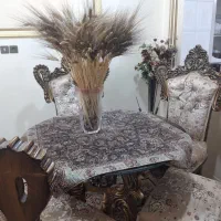 مبلمان۹ نفره استیل ومیز نهارخوری ۴ نفره|مبلمان خانگی و میز عسلی|اهواز, نبوت|دیوار