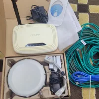 رادیو وایرلس میکروتیک به همراه مودم و کابل