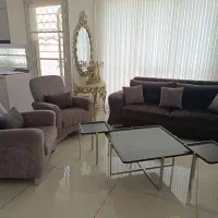 مبل نیم ست فنردار به همراه میز وسط